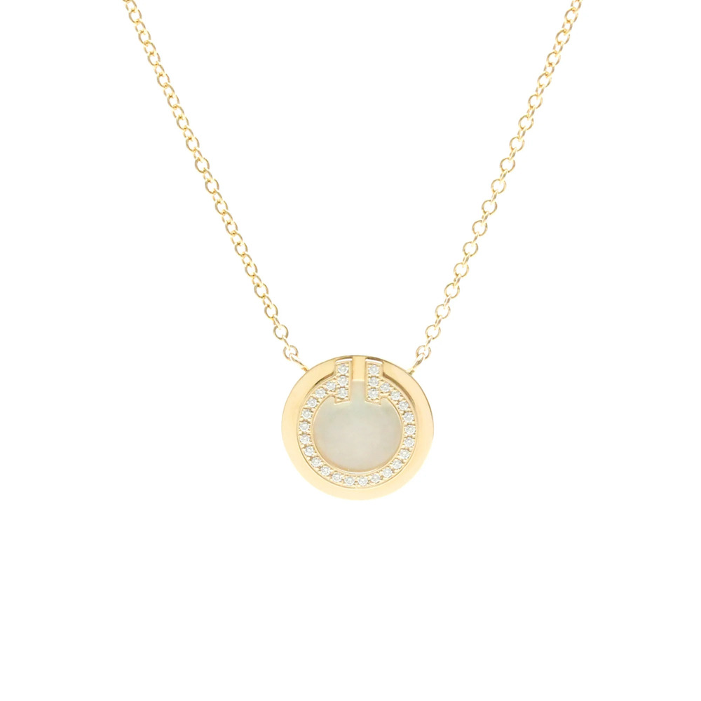TIFFANY & CO. 18k Gold Diamond Necklace